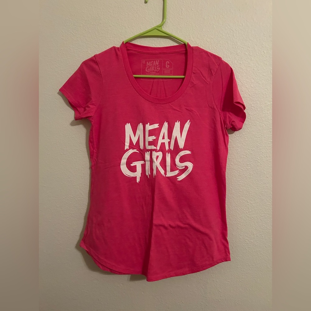 Genuine Broadway Mean Girls Tee Shirt Size Medium Pink